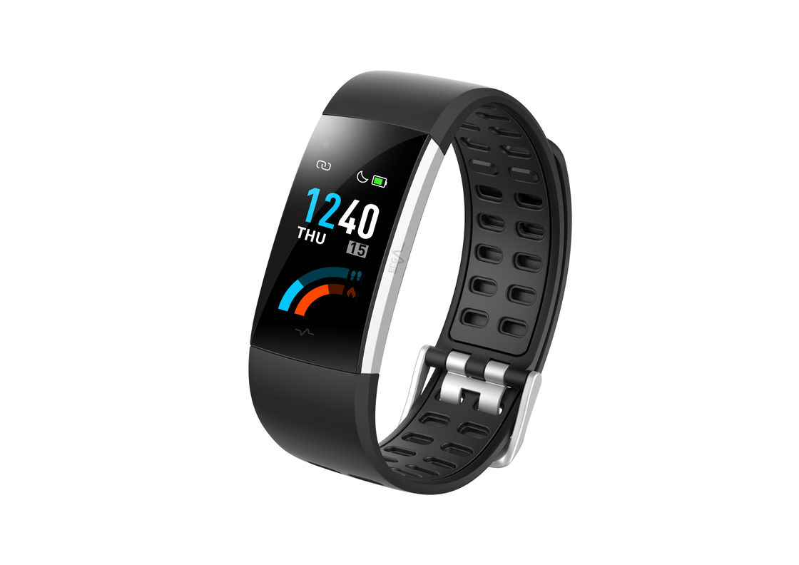 Bracelet de forme physique de Bluetooth capteur Smartwatch de 0,96 pouces ECG