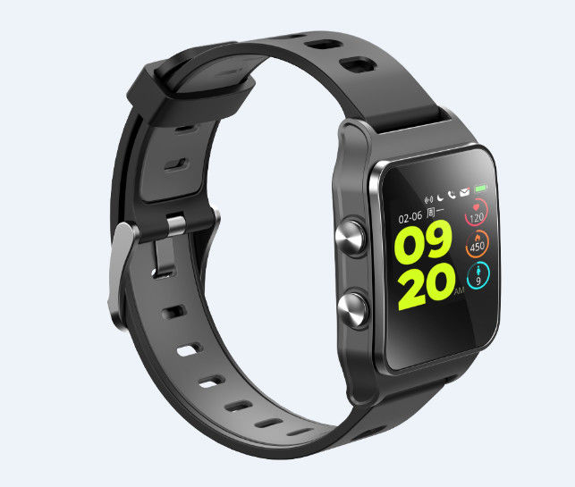 ECG IP68 GPS badine le Smart Watch d'écran tactile
